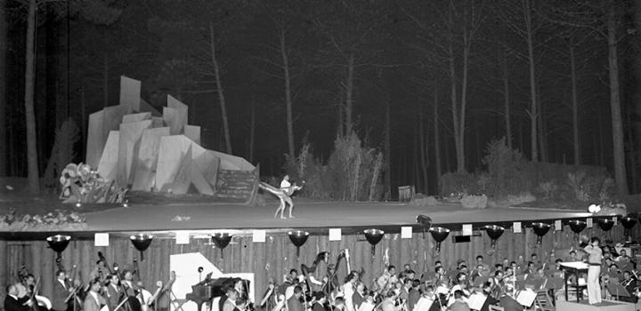 Ballet "La Peri" en el Teatro Municipal del Parque Rivera, 27 de enero de 1939.