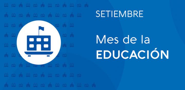 Mes de la educación Campaña