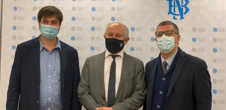 Nicolás Der Agopián, Pablo da Silveira y Valentín Trujillo