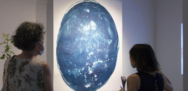Inauguración Premio Nacional de Artes Visuales en el EAC