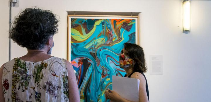 Inauguración Premio Nacional de Artes Visuales en el EAC