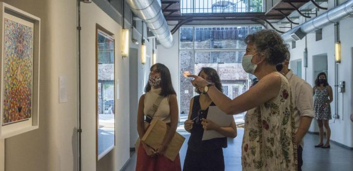 Inauguración Premio Nacional de Artes Visuales en el EAC