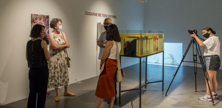 Inauguración Premio Nacional de Artes Visuales en el EAC