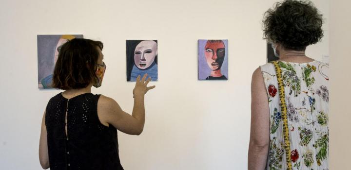 Inauguración Premio Nacional de Artes Visuales en el EAC