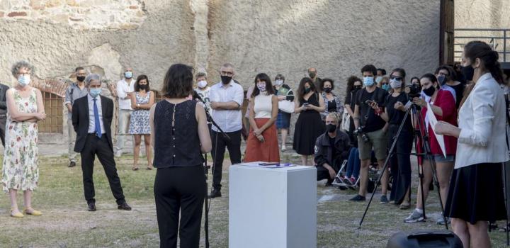 Inauguración Premio Nacional de Artes Visuales en el EAC