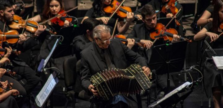 Orquesta y bandonéon de Jaurena
