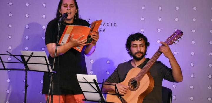 Homenaje a Julio C. da Rosa en Espacio Idea