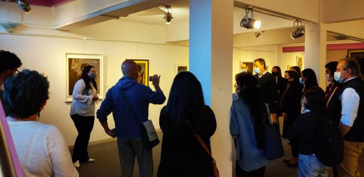 Exposición Arte por el Uruguay