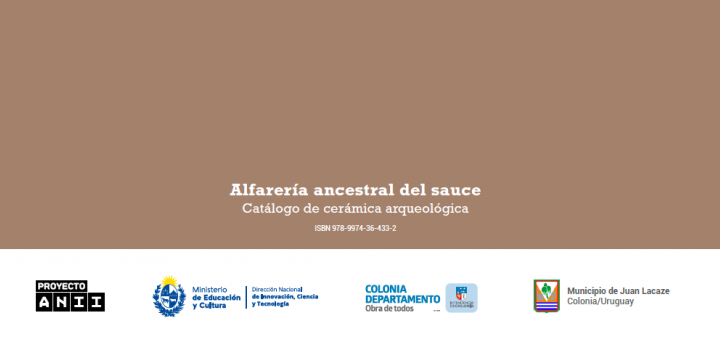 Contratapa del catálogo con logos de instituciones participantes en el proyecto