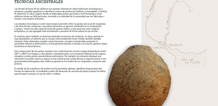 Imagen 2 del catálogo, ejemplo de técnicas ancestrales