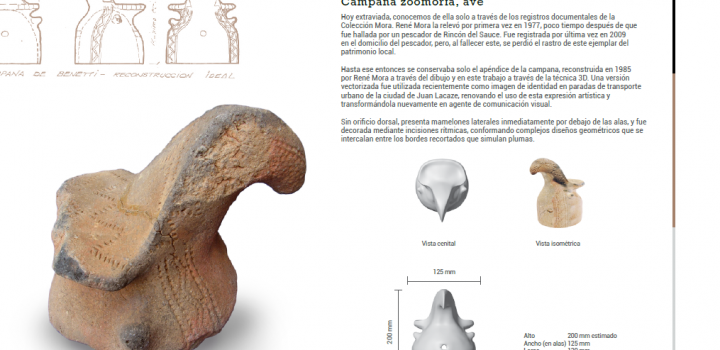 Imagen 8 del catálogo, campana zoomorfa, ave