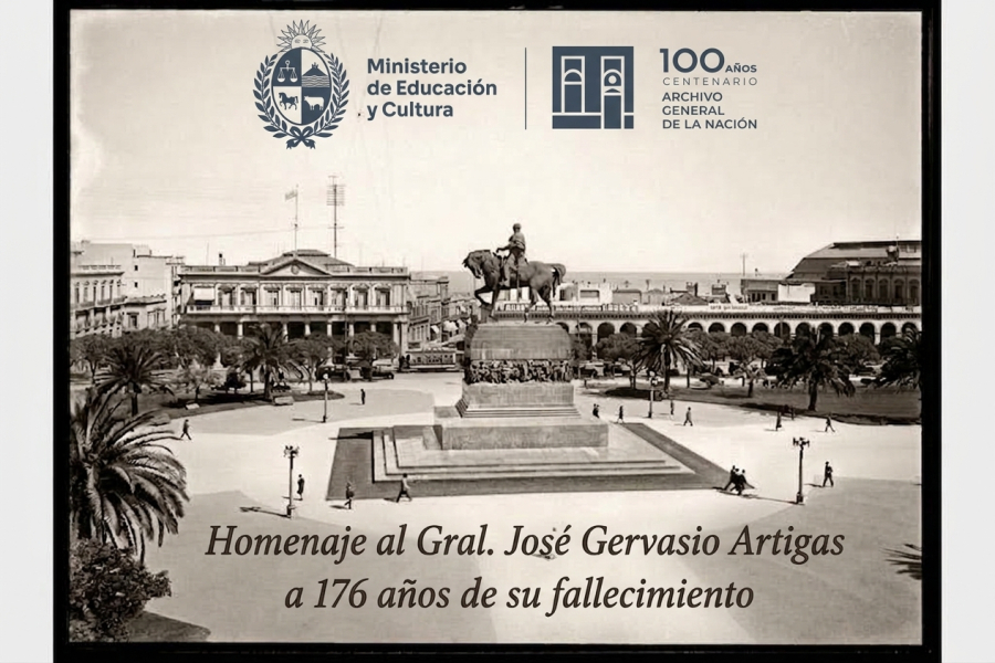 Homenaje al General José Gervasio Artigas.