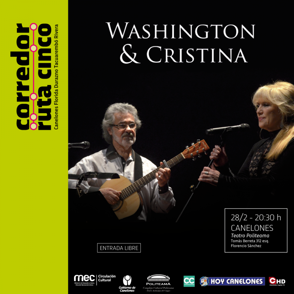 Washington y Cristina en Canelones