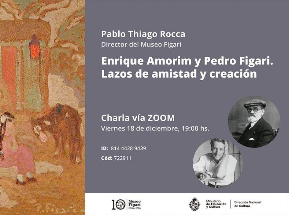 invitación con foto de artistas