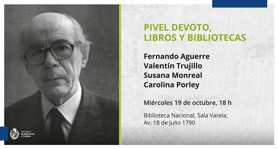 Foto de Pivel y texto del evento