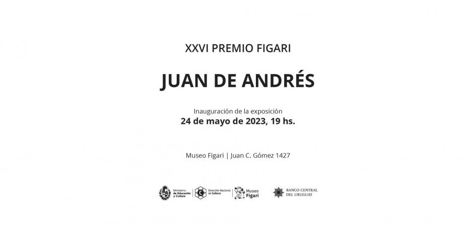 Inauguración del XXVI Premio Figari – Juan de Andrés