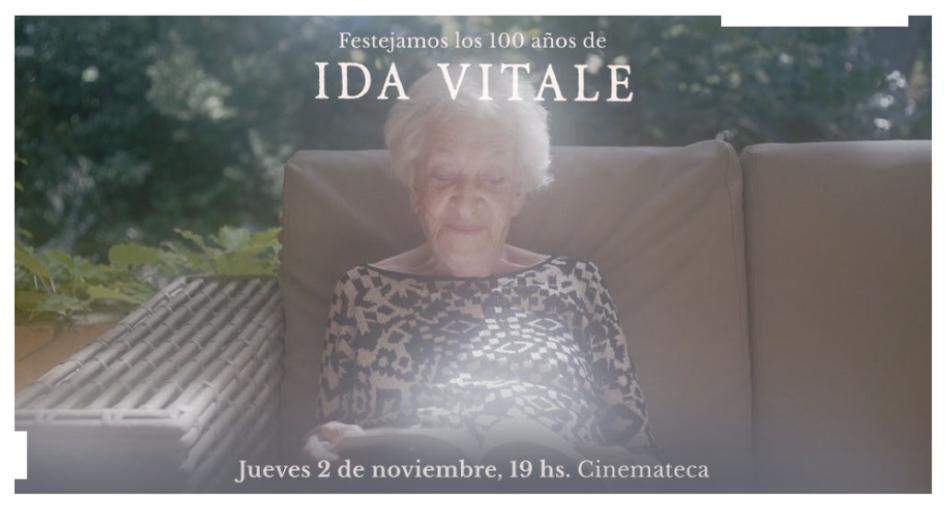 Foto de Ida Vitale.