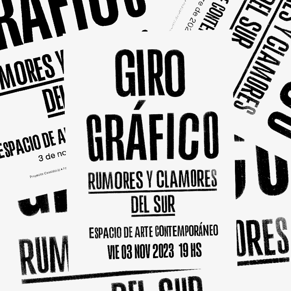 Giro Gráfico. Rumores y clamores del sur
