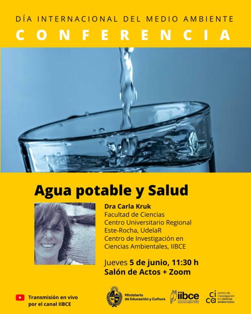 Conferencia Carla Kruk - Agua potable y salud.
