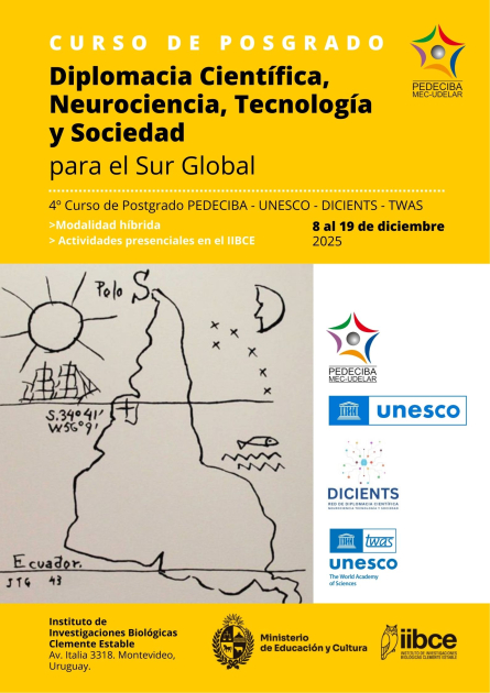 Curso de Posgrado Diplomacia Científica, del 8 al 19 de diciembre