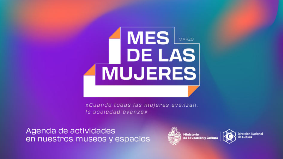 Afiche del Mes de las mujeres