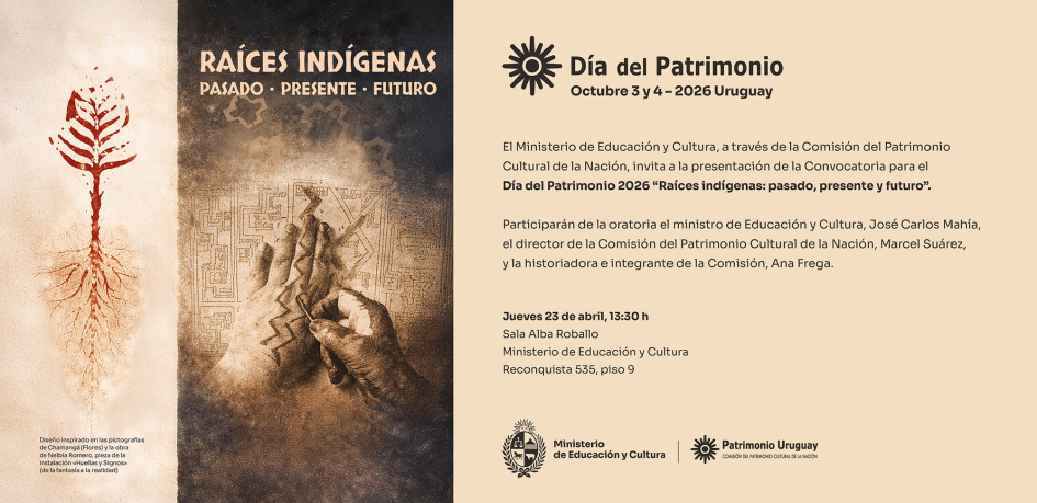 Invitación de presentación Convocatoria del Día del Patrimonio