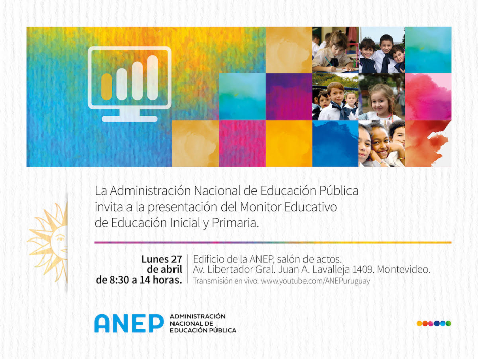 Afiche de presentación del monitor educativo