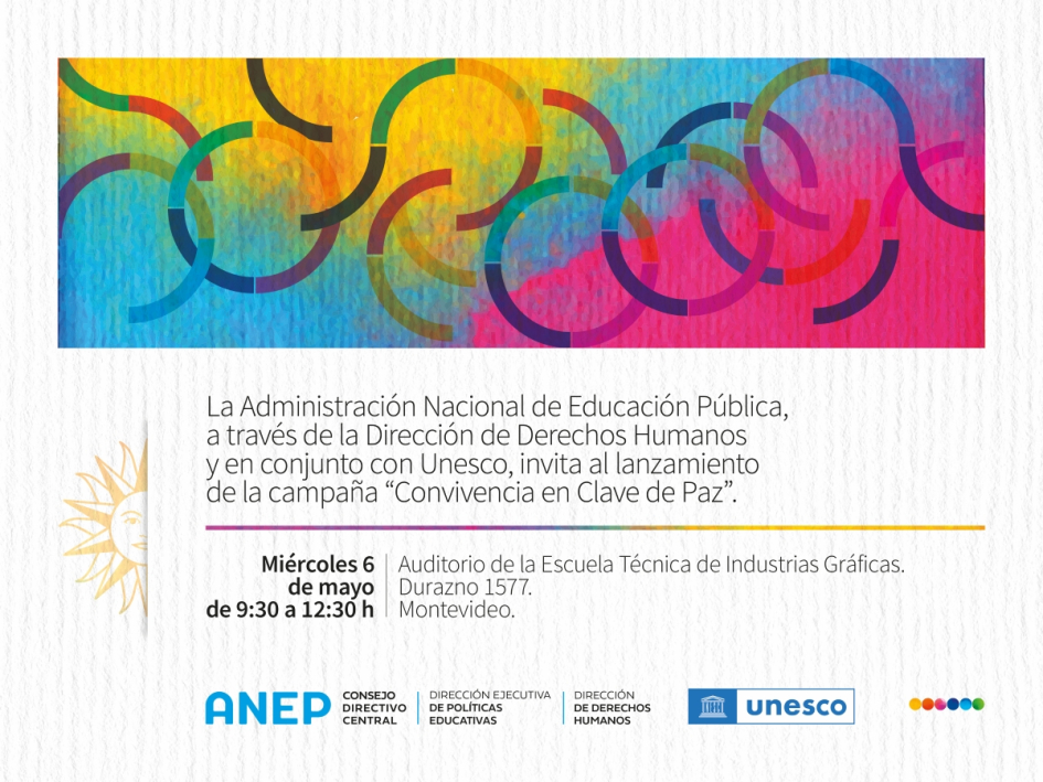 Invitación del lanzamiento de campaña de convivencia en clave de paz