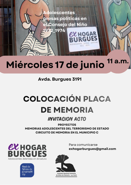 Inauguración ex Hogar Burgues