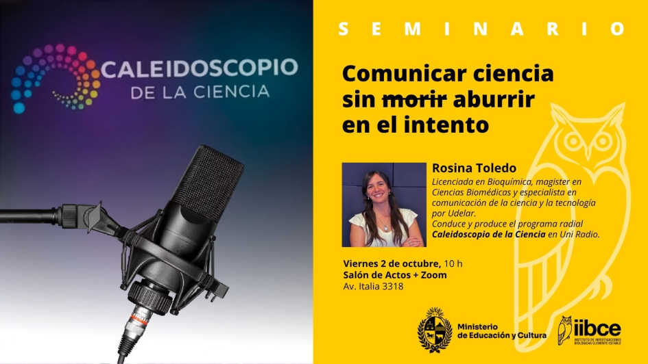 Seminario Institucional IIBCE 2 de octubre