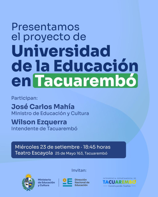 Difusión UNED en Tacuarembó