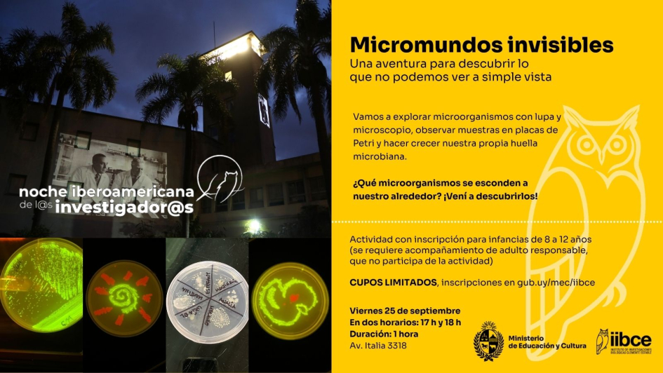 Invitación Micromundos invisibles