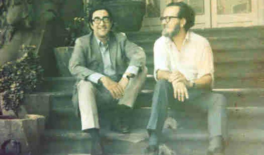 Emir Rodríguez Monegal y José Donoso. Emir Rodríguez Monegal y José Donoso.