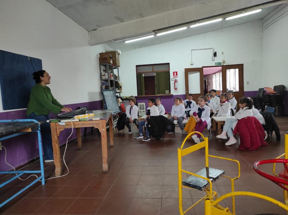 Niños y niñas del Cerro celebraron el cierre de actividades de este año