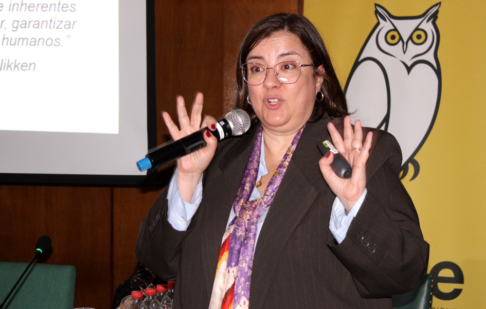 Carmen Rodríguez, directora de la INDDHH Carmen Rodríguez, directora de la INDDHH