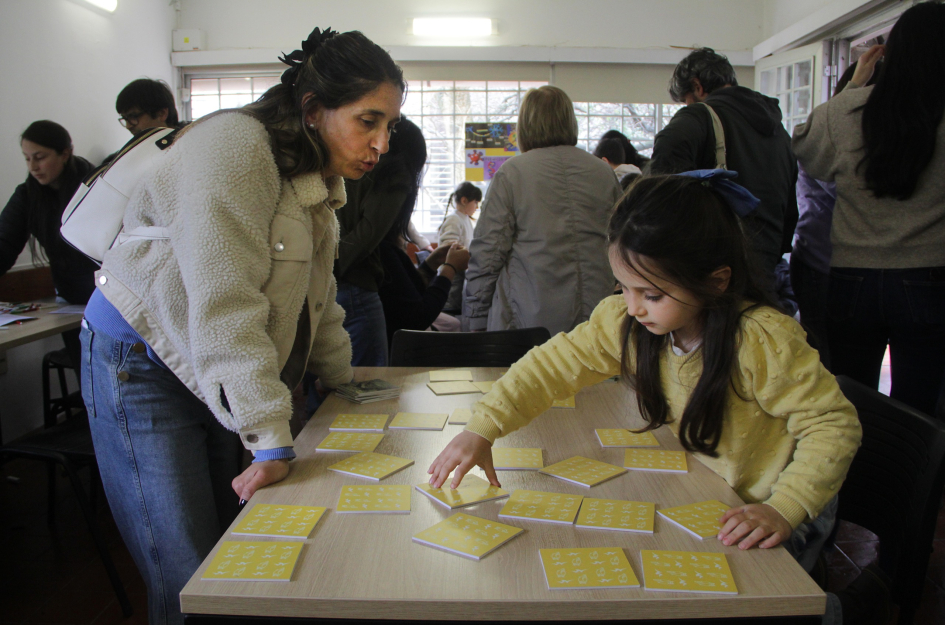 Rincón infantil durante el IIBCE Abierto 2026 Rincón infantil durante el IIBCE Abierto 2026