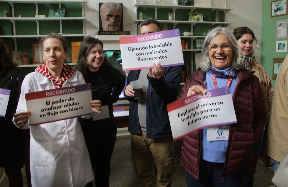 Investigadoras/es que guiaron recorridos por laboratorios y plataformas en el IIBCE Abierto 2026 Investigadoras/es que guiaron recorridos por laboratorios y plataformas en el IIBCE Abierto 2026