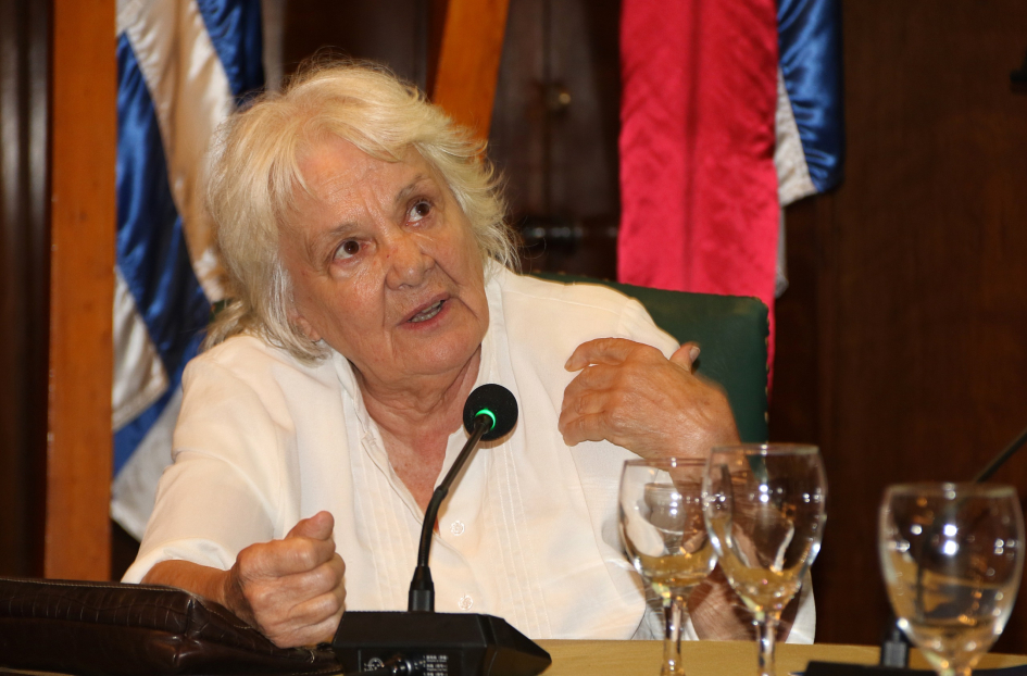 Exvicepresidenta Lucía Topolansky