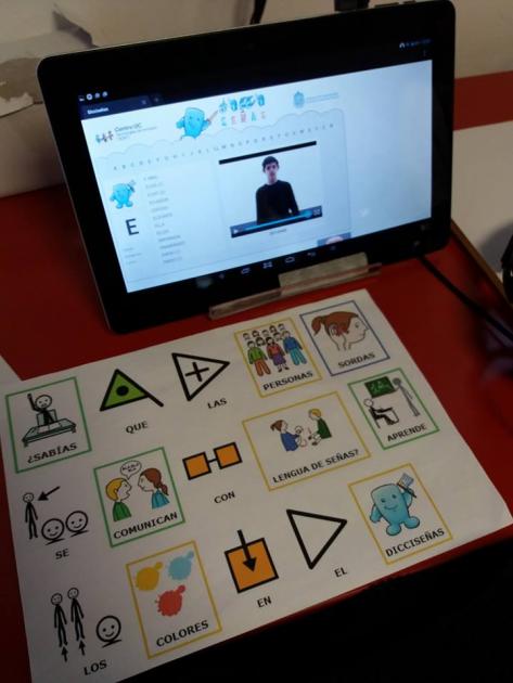 Segunda jornada de capacitación Computadora prendida