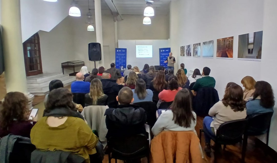 Participantes del taller Preservación Digital. Retos y oportunidades para la Archivística