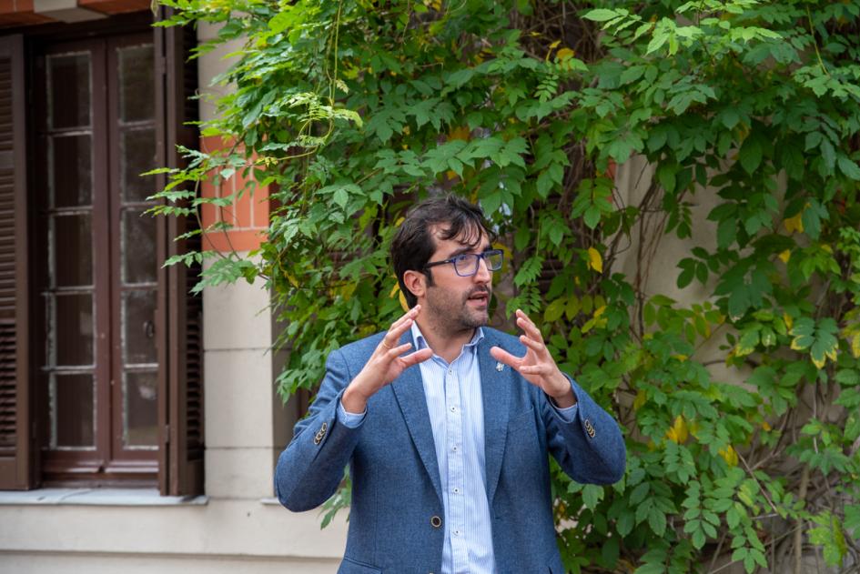 Andrés Aspiroz, director del del Museo Histórico Nacional Andrés Aspiroz, director del del Museo Histórico Nacional