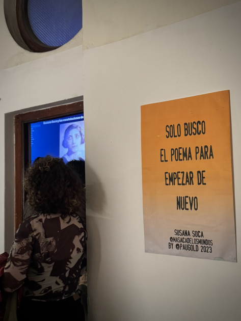 Celebración del nacimiento de Susana Soca en el Espacio Cultural Ánima. Montevideo. Celebración del nacimiento de Susana Soca en el Espacio Cultural Ánima. Montevideo.