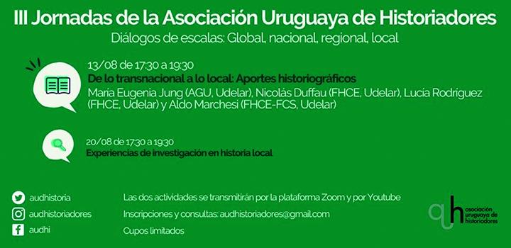 III Jornadas de la Asociación Uruguaya de Historiadores