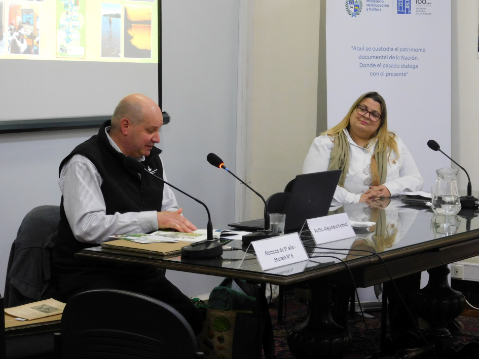 Sr. Alejandro Yemini y Maestra Carolina Morales.