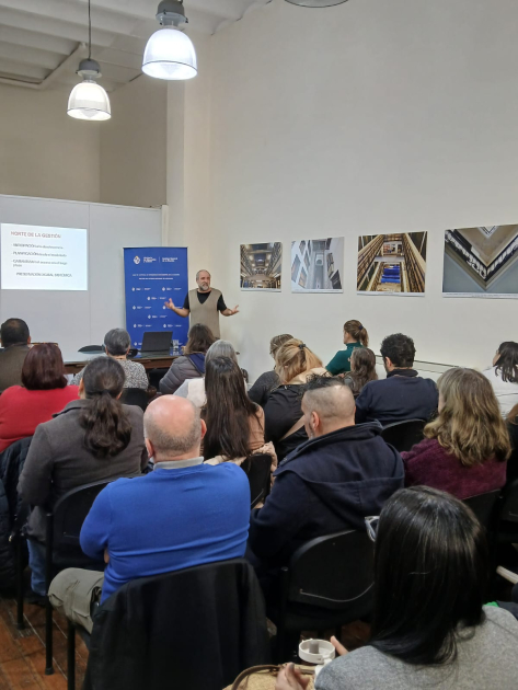 Participantes del taller Preservación Digital. Retos y oportunidades para la Archivística