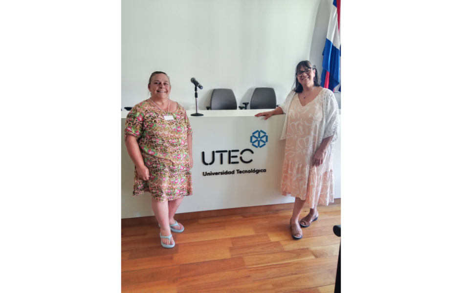 María Castelló y Silvy Lerette en UTEC Fray Bentos María Castelló y Silvy Lerette en UTEC Fray Bentos