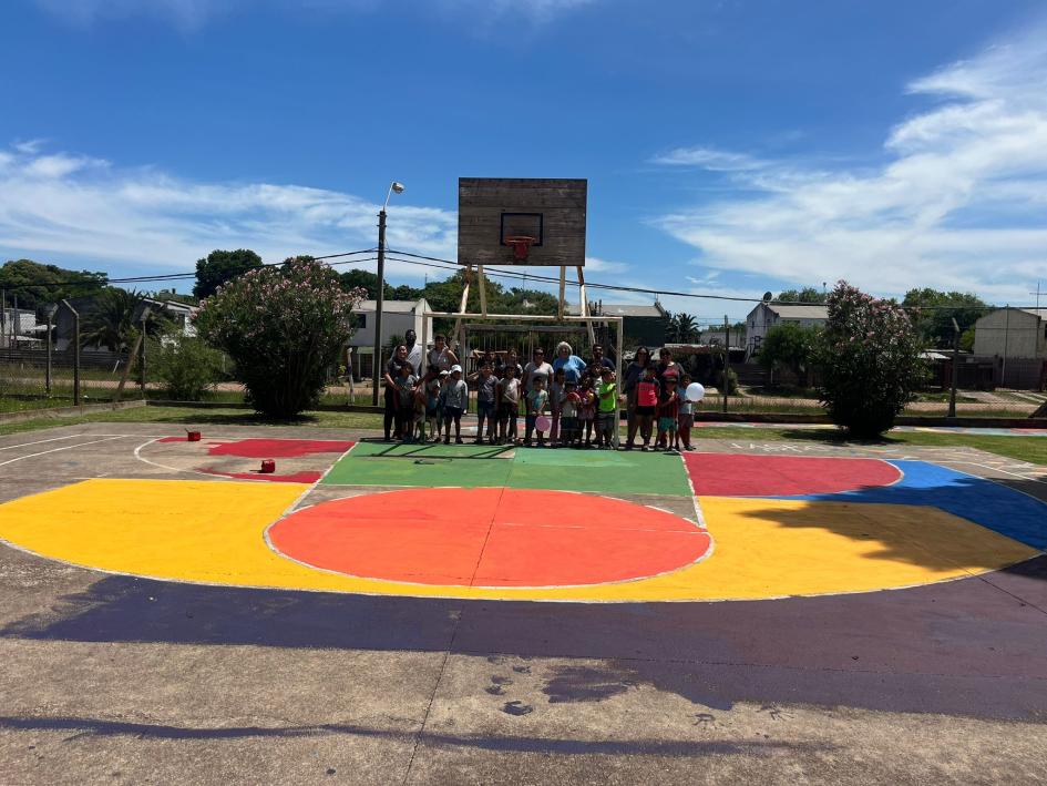 Niños y niñas del Cerro celebraron el cierre de actividades de este año