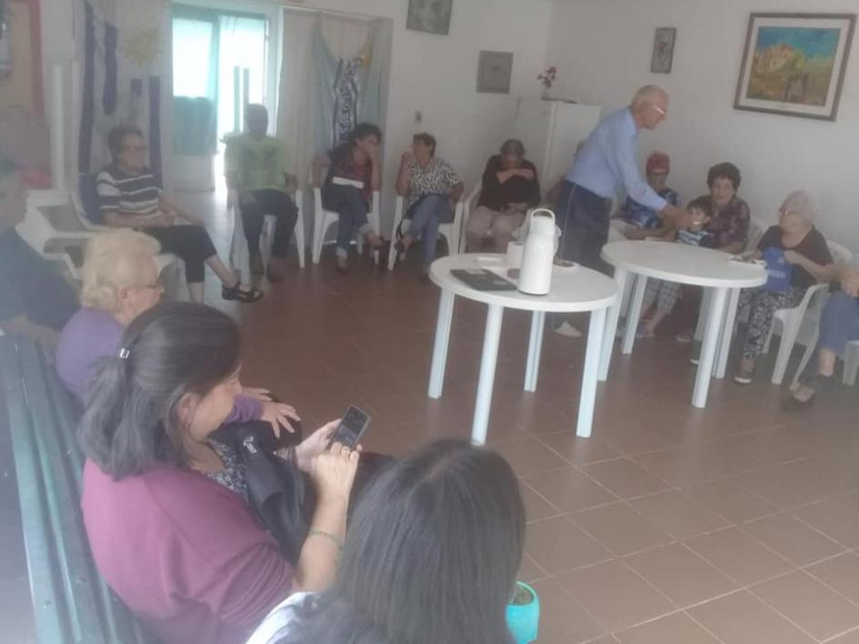 Participantes del taller Personas en taller