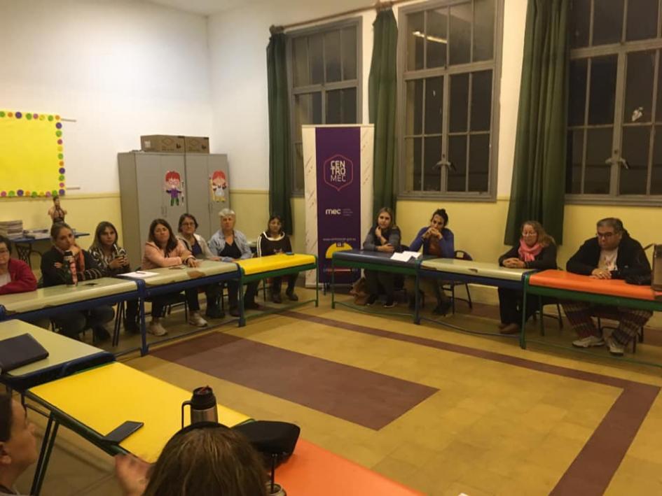 Primera etapa de Cabildos Abiertos Personas en reunión