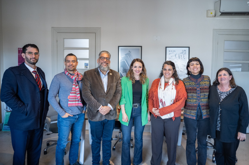 Reunión en la Intendencia de Montevideo
